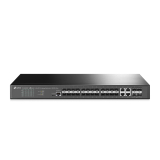 TP-Link Комутатор TP-LINK SG3428XF, 24 порта SFP L2+, 4xGigabit SFP+/RJ45 Combo слота NEW  Суичове  Цена и описание.