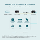 TP-Link Конвертор TP-LINK FC311A-20, 1GbE RJ45 към Gigabit SM SC,Rx1310/Tx1550nm 20km NEW снимка №6