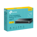 TP-Link Комутатор TP-Link LS109P 9-портов 10/100Mbps с 8-портов PoE+ NEW снимка №4