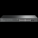 Най-често разхлеждани: TP-Link Комутатор TP-LINK SG2218P, 16x Gigabit PoE+ порта, 2x SFP слота, управляем NEW