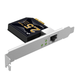 TP-Link Адаптер за мрежа TP-LINK TX201, 2.5 GbE, PCI Express, RJ45 порт NEW снимка №2