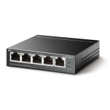 TP-Link Комутатор TP-LINK TL-SG1005LP,5-порта Gigabit , 4 x PoE+, неуправляем, метален NEW снимка №2