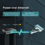 TP-Link Комутатор TP-LINK TL-SG1005LP,5-порта Gigabit , 4 x PoE+, неуправляем, метален NEW снимка №3