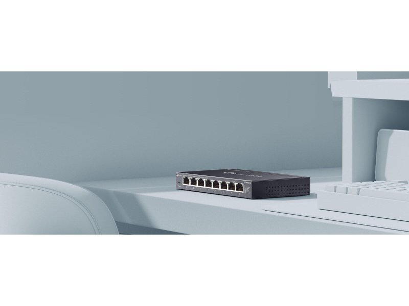   DS108G-M2 Omada 8-Port 2.5G Multi-Gigabit Desktop Switch
