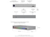 Ubiquiti 16+2P Ubiquiti UniFi USW-Pro-Max-16 M RM NEW снимка №3