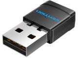Нови модели и предложения за лан компонент Vention WiFi USB adapter Dual Band 650Mbps Black KDSB0