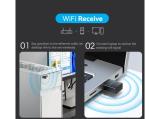 Vention WiFi USB adapter Dual Band 650Mbps Black KDSB0 снимка №3 Vention WiFi USB adapter Dual Band 650Mbps Black KDSB0 снимка №3