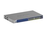 Описание и цена на 24 port NETGEAR Switch 24x GE GS728TXP-300EUS