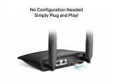 TP-Link WL-Router TL-MR100 (4G/LTE/300MBit) снимка №2