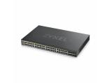 Описание и цена на 48 port Zyxel GS1920-48HP, 44x GbE ports, 4x Combo ports SFP/RJ-45, managed, Rack-Mount