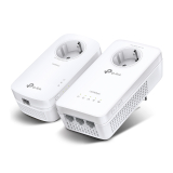 Описание и цена на powerline TP-Link Адаптер за мрежа TP-LINK TL-WPA8631P KIT, AC1300, 3xGbit RJ портове, комплект NEW