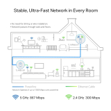TP-Link Адаптер за мрежа TP-LINK TL-WPA8631P KIT, AC1300, 3xGbit RJ портове, комплект NEW снимка №3