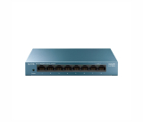 Суичове TP-Link Комутатор TP-LINK LS108G, 8x GbE порта, неуправляем, desktop, метален NEW TP-Link Комутатор TP-LINK LS108G, 8x GbE порта, неуправляем, desktop, метален NEW - Суичове