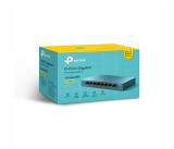 TP-Link Комутатор TP-LINK LS108G, 8x GbE порта, неуправляем, desktop, метален NEW снимка №3 TP-Link Комутатор TP-LINK LS108G, 8x GbE порта, неуправляем, desktop, метален NEW снимка №3