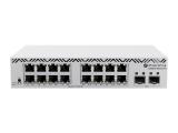Описание и цена на 16 port MikroTik Cloud Smart Switch CSS318-16G-2S+IN 16x Gbit, 2xSFP+, управляем, за шкаф