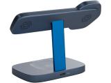 Canyon Wireless Charging Station Hexagon 310 3in1 DarkGrey/Blue CNS-WCS310DGBL снимка №5