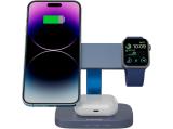 Canyon Wireless Charging Station Hexagon 310 3in1 DarkGrey/Blue CNS-WCS310DGBL снимка №6