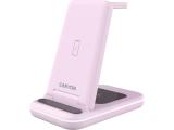 Canyon wireless charger WS-304 15W 3in1 Iced Pink CNS-WCS304IP снимка №2