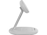 Canyon wireless charger WCS-205 15W Qi2 2in1 White CNS-WCS205W снимка №6