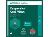 KASPERSKY  KAV Anti-Virus 1+1 2016/17 electronic антивирусни програми снимка №2