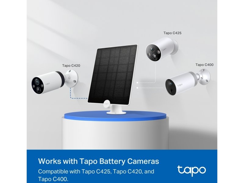 Съвместим с Tapo C425, Tapo C420 и Tapo C400