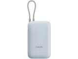 Xiaomi Power Bank 10000mAh (Integrated Cable) Ice Blue GL BHR9073GL снимка №2 Xiaomi Power Bank 10000mAh (Integrated Cable) Ice Blue GL BHR9073GL снимка №2