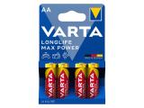 VARTA Battery AA (LR6) 1.5V Max Power - 4-Pack снимка №2