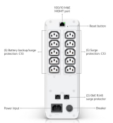 Ubiquiti UPS Ubiquiti 1 kVA, 600W, 5x C13 out, 5x C13 surge, 1x9Ah, UniFi, 1xFE, 2xGbE NEW снимка №5 Ubiquiti UPS Ubiquiti 1 kVA, 600W, 5x C13 out, 5x C13 surge, 1x9Ah, UniFi, 1xFE, 2xGbE NEW снимка №5