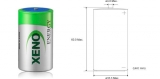 Описание и цена на Батерии и зарядни XENO R20 19Ah XL205/STD /с пъпка/ 