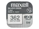 Батерии и зарядни Maxell Бутонна батерия сребърна SR-721