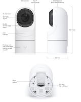 Ubiquiti Камера Ubiquiti UVC-G5-Flex, 4MP, IR 6m, 30 FPS, mic, PoE, IPX4 NEW снимка №2 Ubiquiti Камера Ubiquiti UVC-G5-Flex, 4MP, IR 6m, 30 FPS, mic, PoE, IPX4 NEW снимка №2