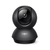 Нов модел камера за видеонаблюдение: TP-Link Камера TP-Link Tapo C201, Pan/Tilt, 1080p, ден/нощ до 9м., Micro SD, черна NEW