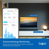 TP-Link Управляем контакт TP-LINK Tapo P110(2-pack), Wi-Fi,3680W, Energy Monitoring NEW снимка №3