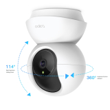TP-Link Камера TP-Link Tapo C210, Pan/Tilt, 3MP, ден/нощ до 9м., Micro SD, микрофон NEW снимка №2