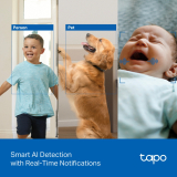 TP-Link Камера TP-Link Tapo C250, Pan/Tilt AI AI домашна охранителна Wi-Fi камера NEW снимка №6