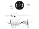 TP-Link Omada IPCam VIGI C355 (2.8mm) 5MP Full-Color Bullet снимка №6 TP-Link Omada IPCam VIGI C355 (2.8mm) 5MP Full-Color Bullet снимка №6