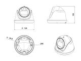 Longse IP Dome 4k 8MP Starlight Dome CMLB5XRL800WH-POE-MIC снимка №4 Longse IP Dome 4k 8MP Starlight Dome CMLB5XRL800WH-POE-MIC снимка №4