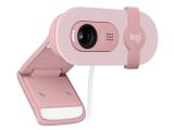 Уебкамера Logitech Brio 100 Full HD Webcam ROSE 960-001623