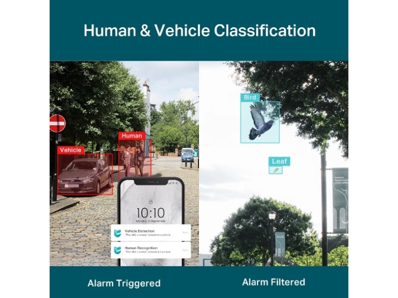 TP link VIGI C340I Human Vehicle Classification