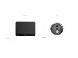 Ezviz HP4  Wire-free Peephole Doorbell CS-HP4 2MP снимка №4 Ezviz HP4  Wire-free Peephole Doorbell CS-HP4 2MP снимка №4