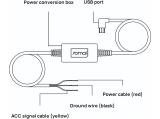 70mai Монтажен комплект Hardwire Kit - Micro USB Midrive-UP02 снимка №3